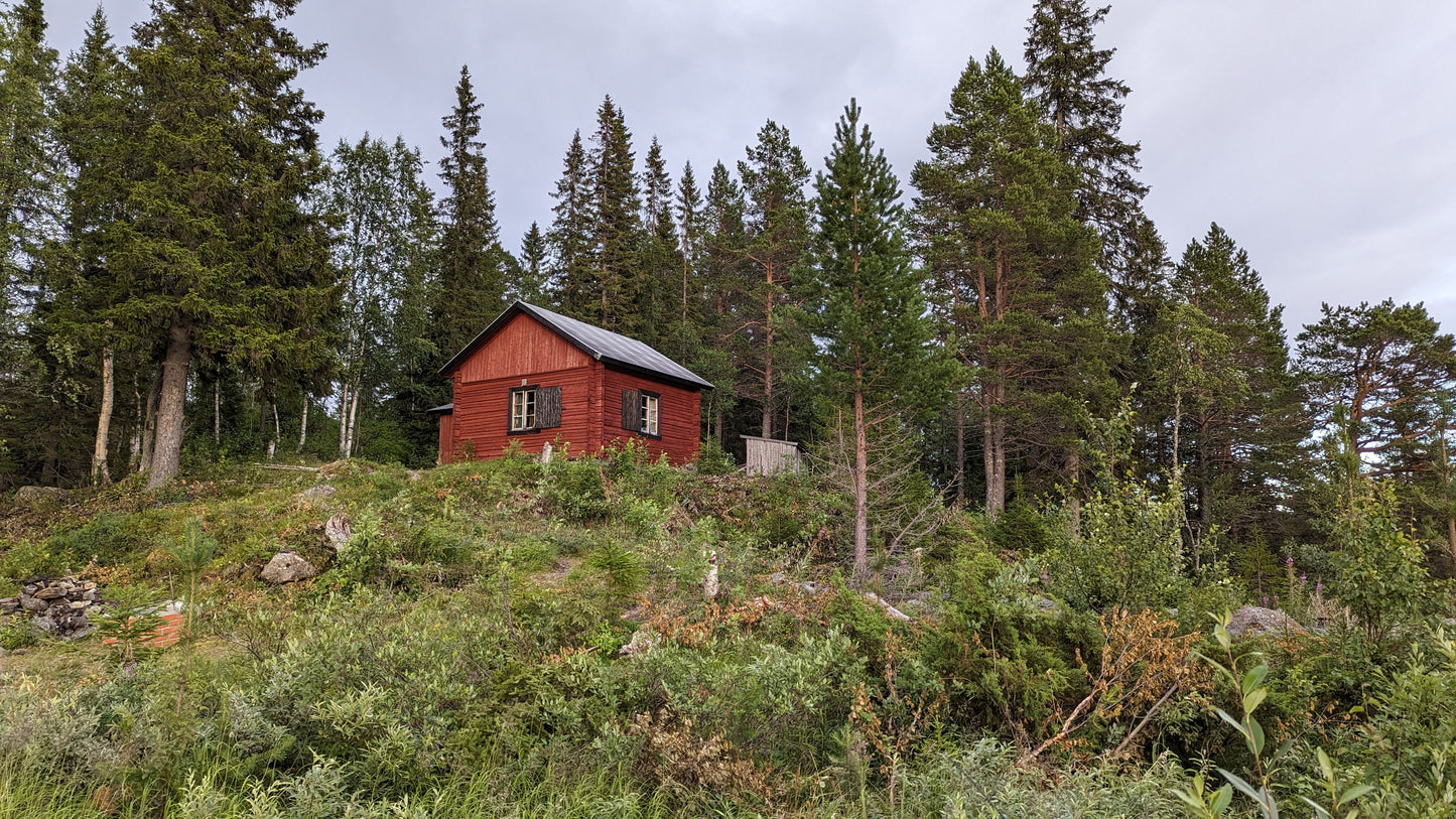 The grass water hut (4 beds)